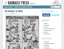 Tablet Screenshot of barnaclepress.com